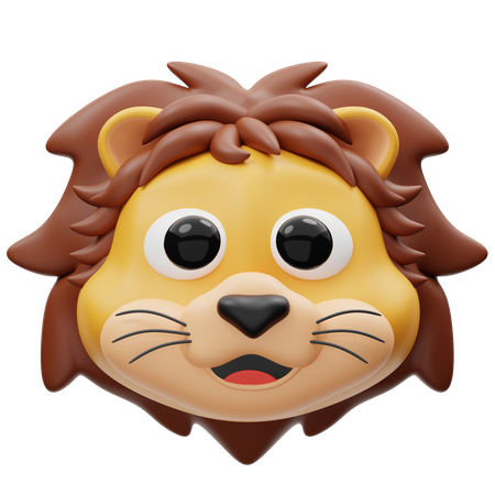 Lion  3D Icon