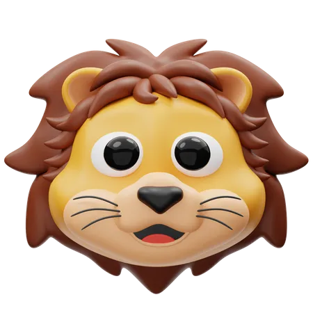 Lion  3D Icon