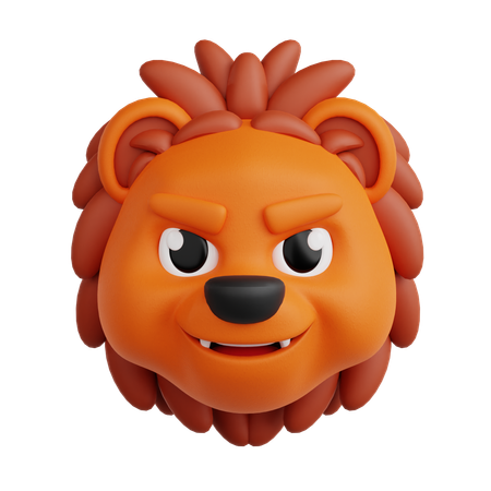 Lion  3D Icon