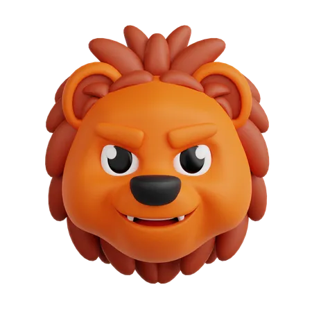 Lion  3D Icon