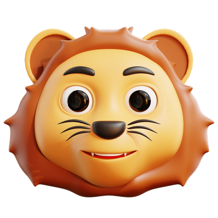 Lion  3D Icon