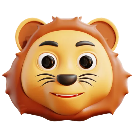 Lion  3D Icon