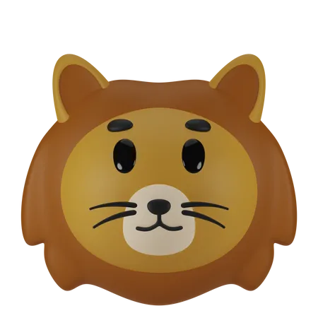 Lion  3D Icon