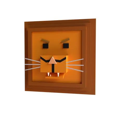 Lion  3D Icon