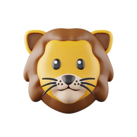 Lion  3D Icon