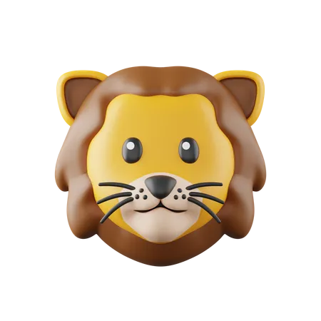 Lion  3D Icon