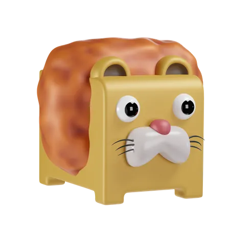 Lion  3D Icon