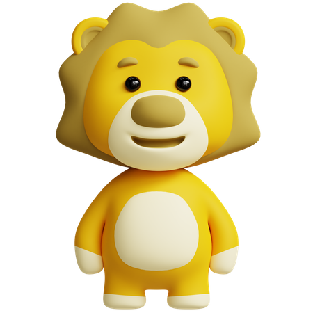 Lion  3D Icon