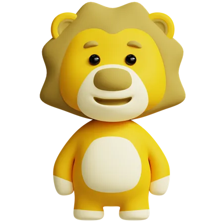 Lion  3D Icon