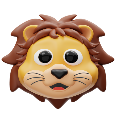 Lion  3D Icon