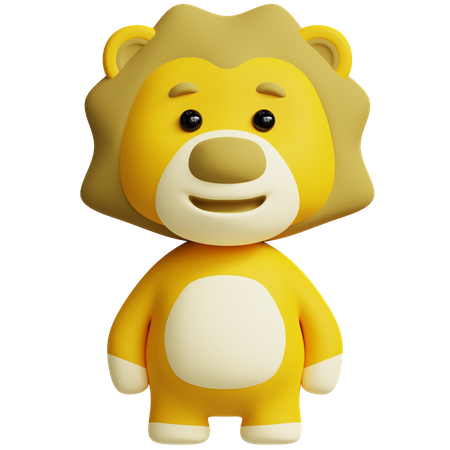 Lion  3D Icon