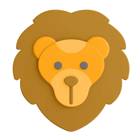 Lion 3D Illustration