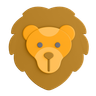 lion 3d illustration