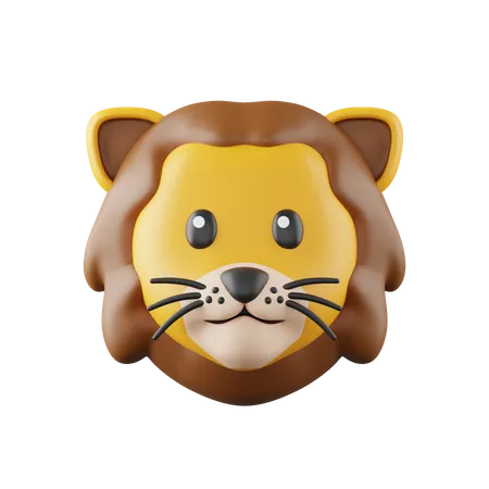 Lion 3D Icon