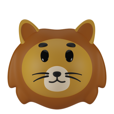 Lion  3D Icon