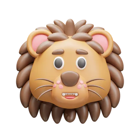 Lion Animoji  3D Icon