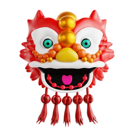 Lion Dance  3D Icon