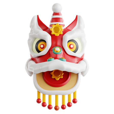 Lion Dragon Dance  3D Icon