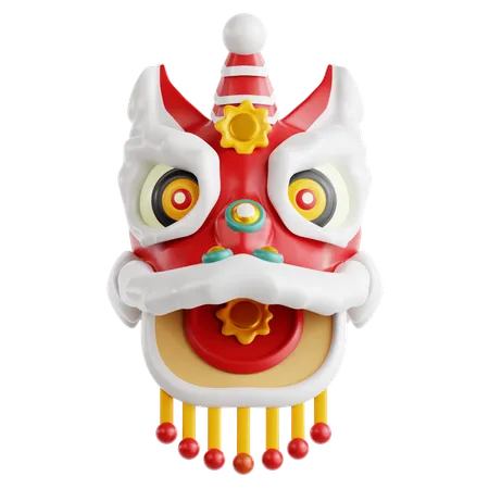 Lion Dragon Dance  3D Icon