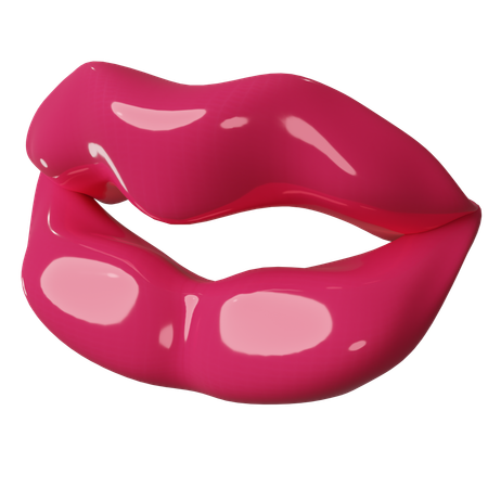 Lip 3D Icon