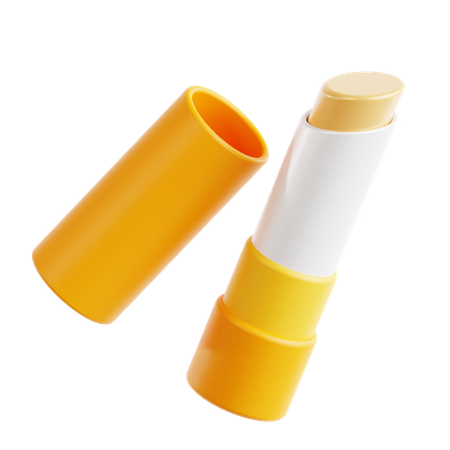 Lip Balm Stick  3D Icon