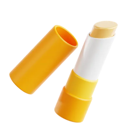 Lip Balm Stick  3D Icon