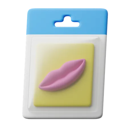 Lip Mask  3D Icon