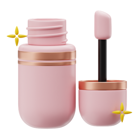 Lipgloss  3D Icon