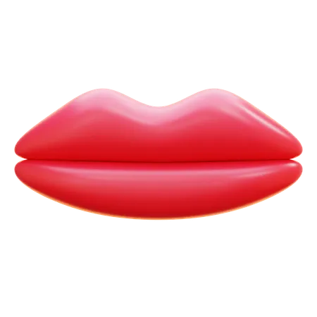 Lippen  3D Icon