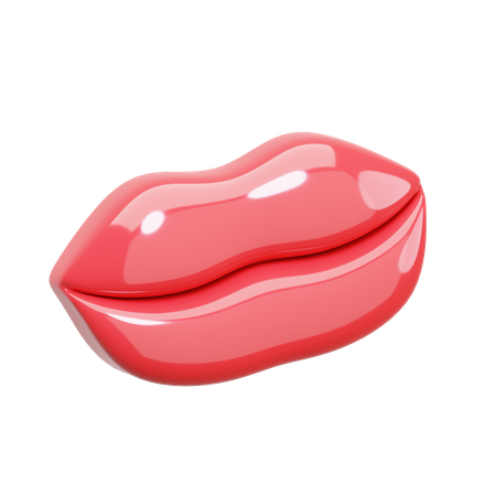 Lippen  3D Icon