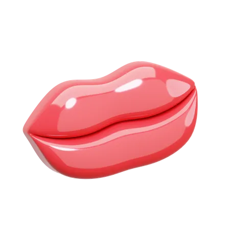 Lippen  3D Icon