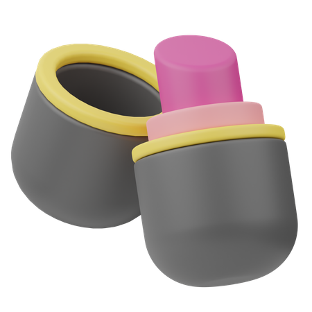 Lippenstift  3D Icon