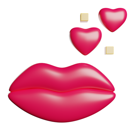 Lips  3D Icon