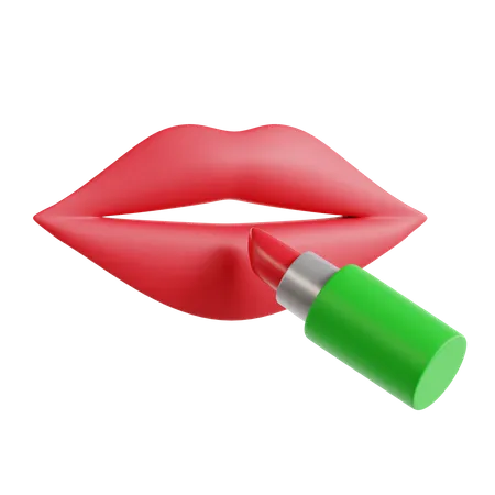 Lipstick  3D Icon