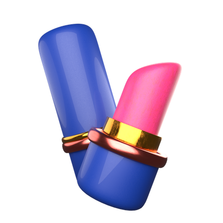 Lipstick  3D Icon