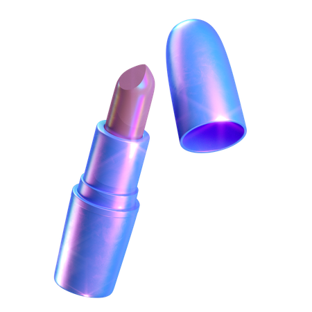 Lipstick Holographic  3D Icon