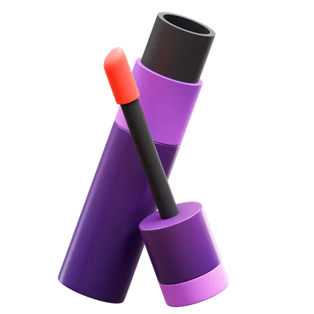 Lipstick Mat 3D Illustration