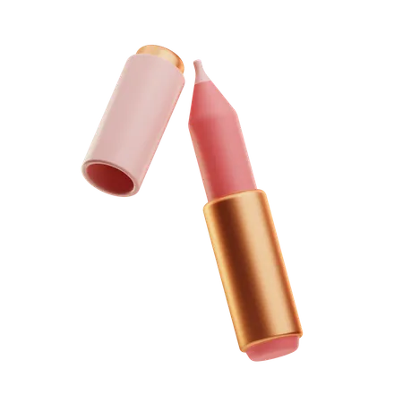 Lipstick With Tube  3D Icon
