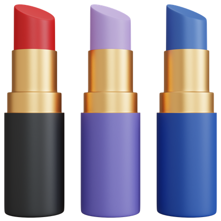 Lipsticks 3D Icon