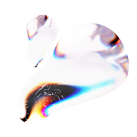 Liquid Abstract  3D Icon