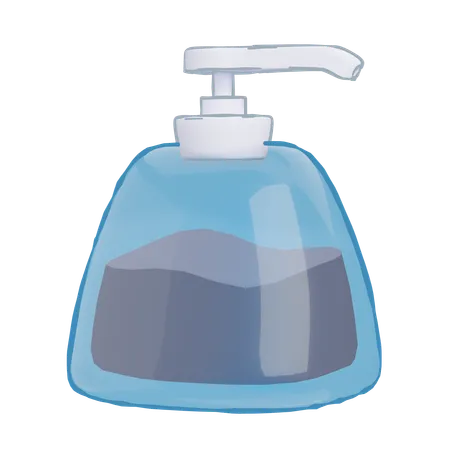 Liquid botle  3D Icon