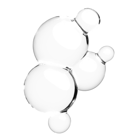 Liquid Bubble Illustration In 3 D Design 3D Icon