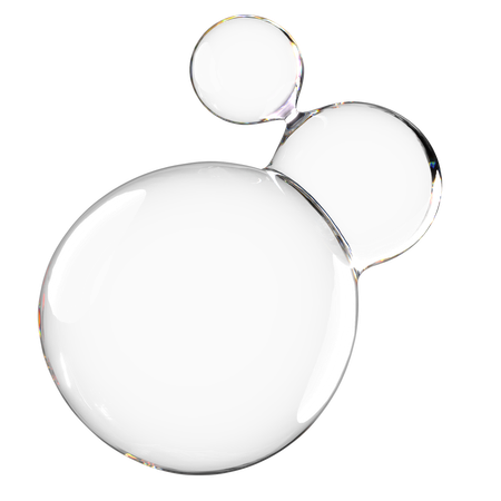 Liquid Bubble  3D Icon