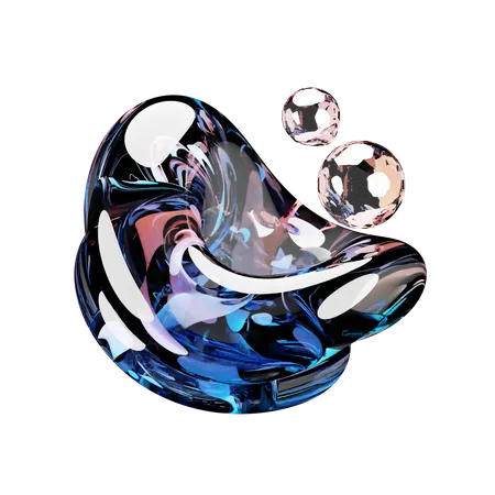 Liquid Echo 3D Icon
