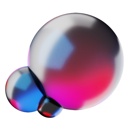 Liquid Elements  3D Icon