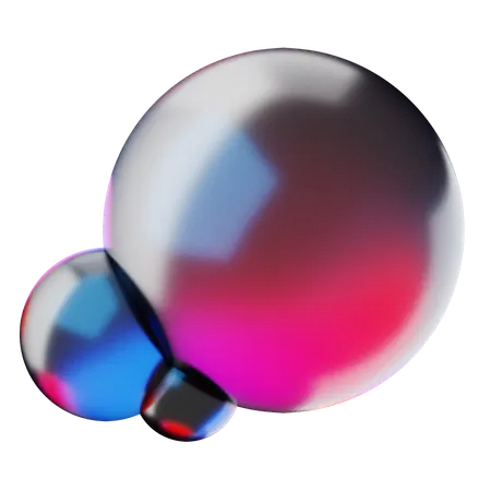 Liquid Elements  3D Icon
