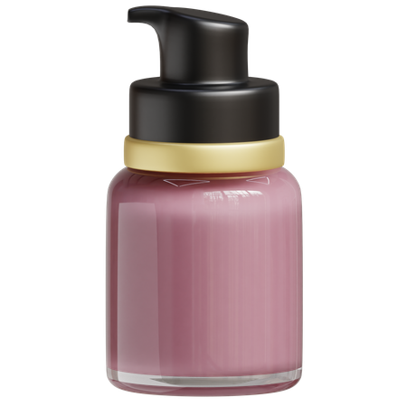 Liquid Foundation Bottle  3D Icon