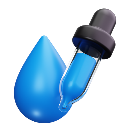 Liquid Medication  3D Icon