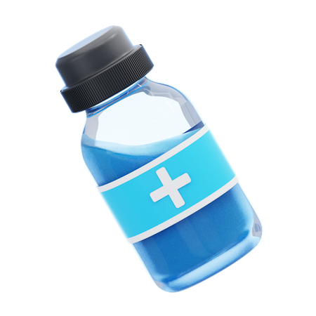 Liquid Medicine  3D Icon