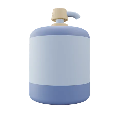 Liquid Soap Bathroom 3 D Illustration 3D Icon